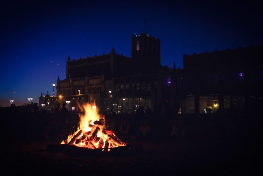 Bonfires on the Beach in Asbury Park • Asbury Park Boardwalk