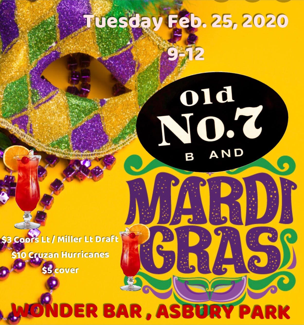 Mardi Gras with Old No. 7