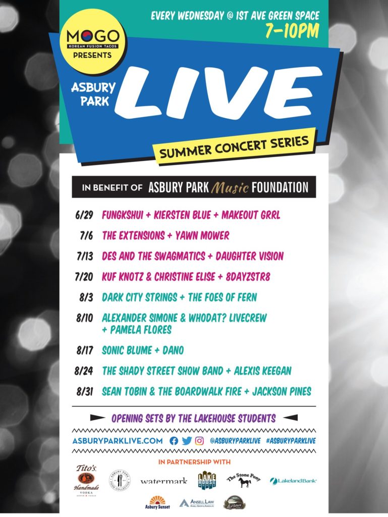 Mogo Presents: Asbury Park LIVE Concert Series • Asbury Park Boardwalk
