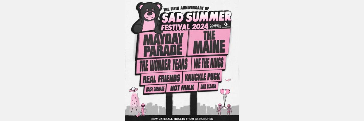 Sad Summer Festival 2024 • Asbury Park Boardwalk